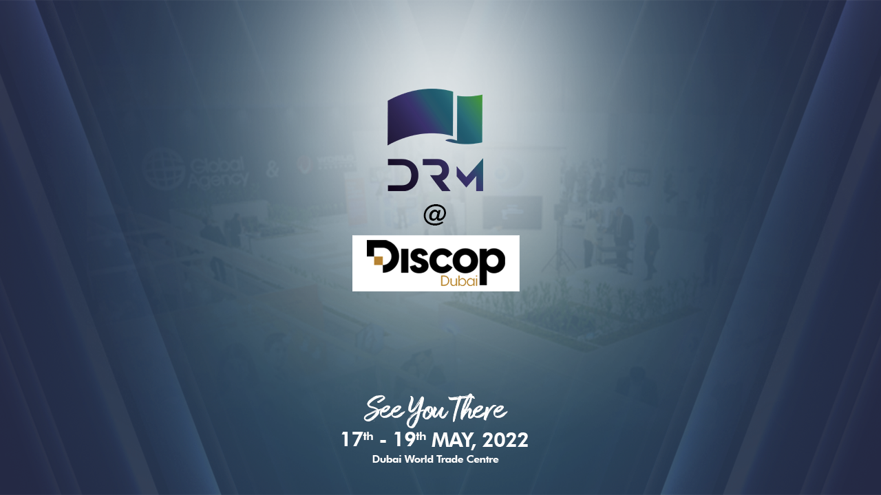 DRM @ DISCOP 17th – 19th May 2022